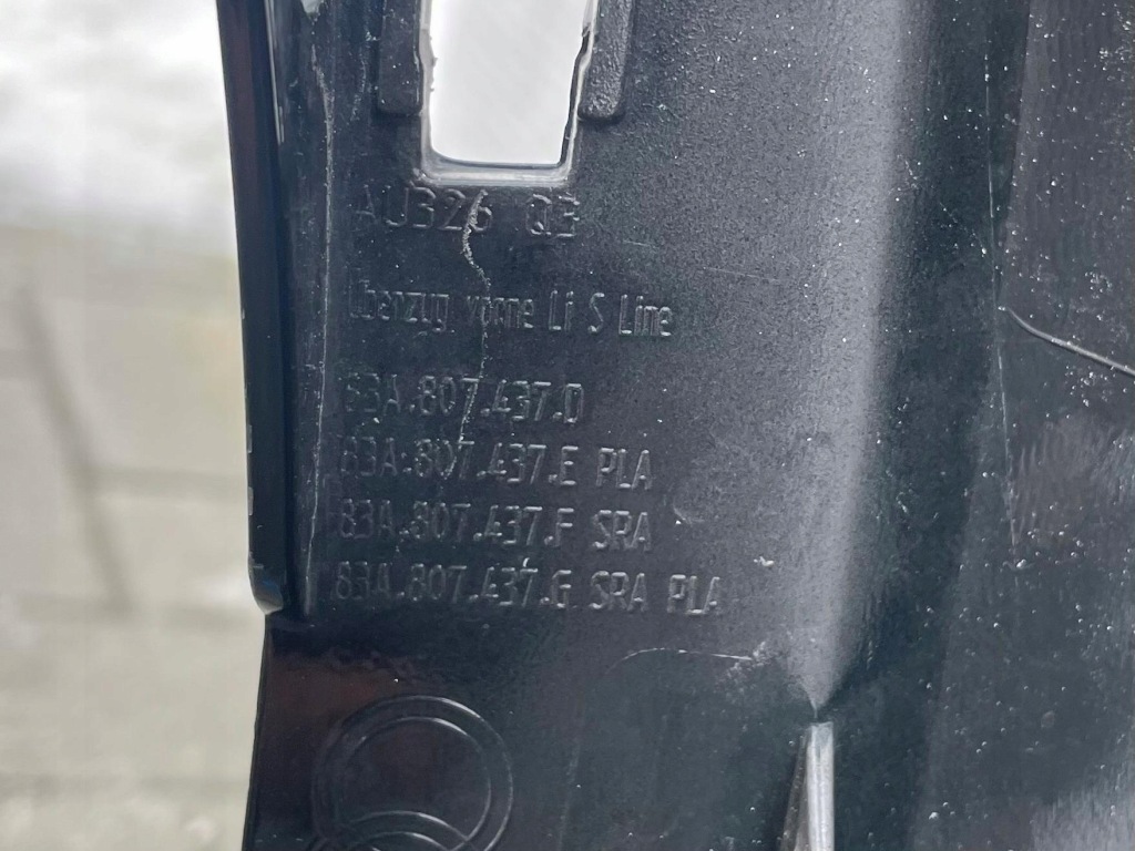 Audi q3 83a s-line бампер перед передній Доставка