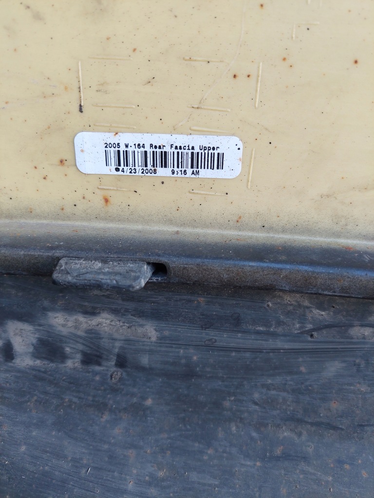 фото №10, Бампер задня задній mercedes ml w164 164