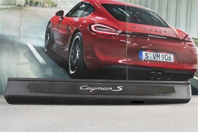 фото №7, Porsche 718 cayman s 981/982 listwy/progi карбон
