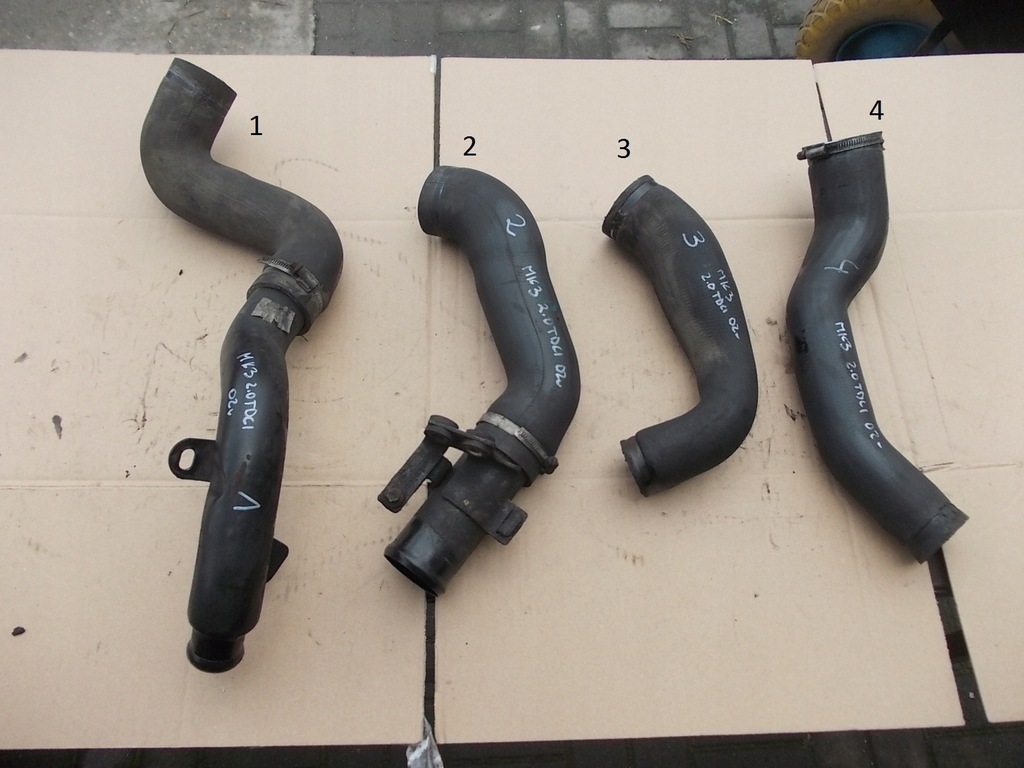 фото №1, Шланг воздуха ford mondeo mk3 2,0 tdci