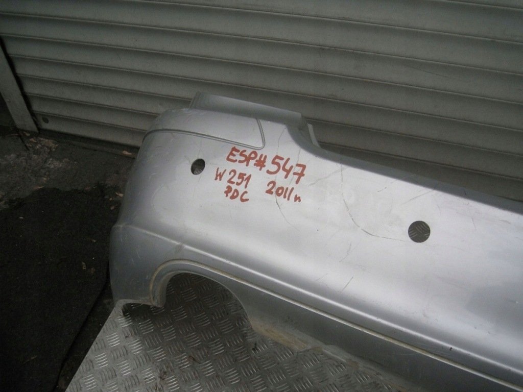 фото №6, Mercedes r klasa w251 2011 бампер задний задняя