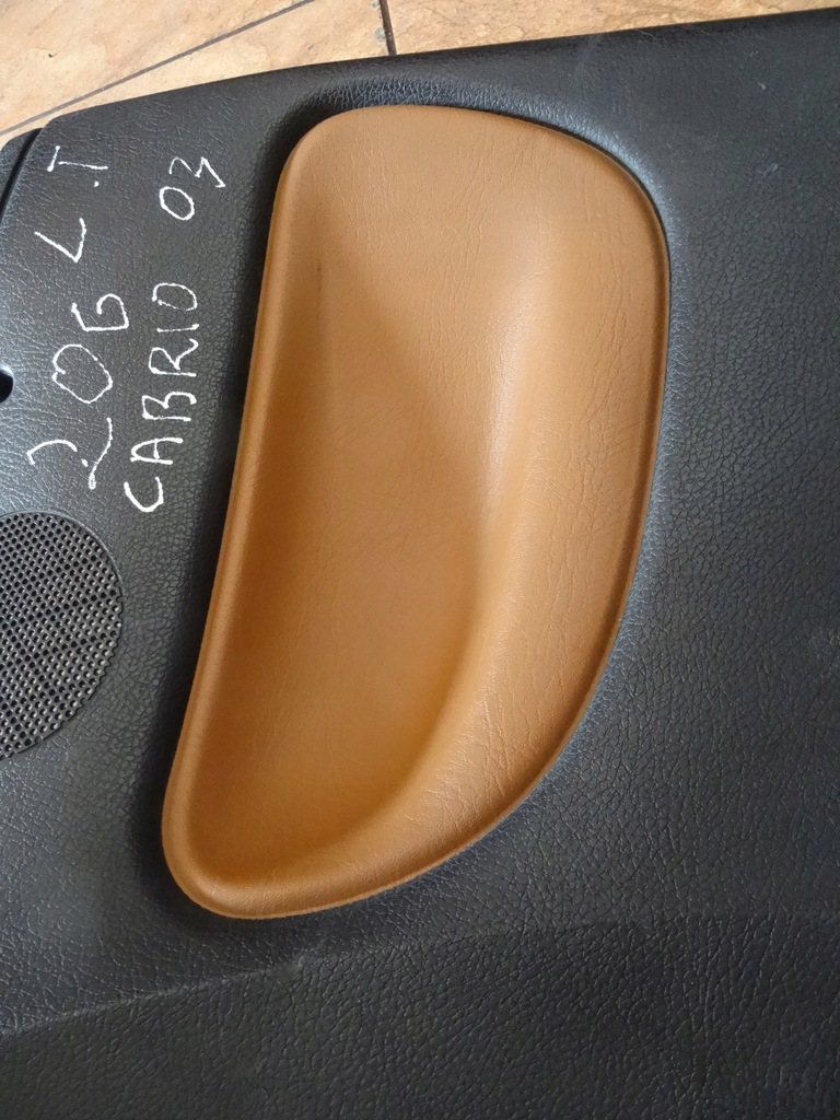 фото №7, Peugeot 206 2.0b 03' cabrio обшивка оббивка задня