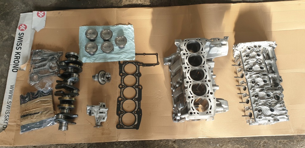 фото №1, Двигатель dnw 2.5 tfsi audi rs3 8v ttrs запчасти