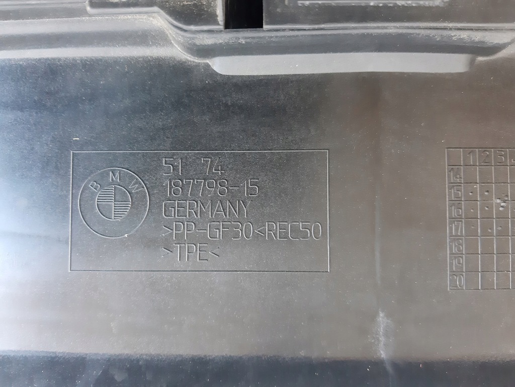 фото №8, Bmw 7 f01 f02 повітропровід впуск повітря жалюзі