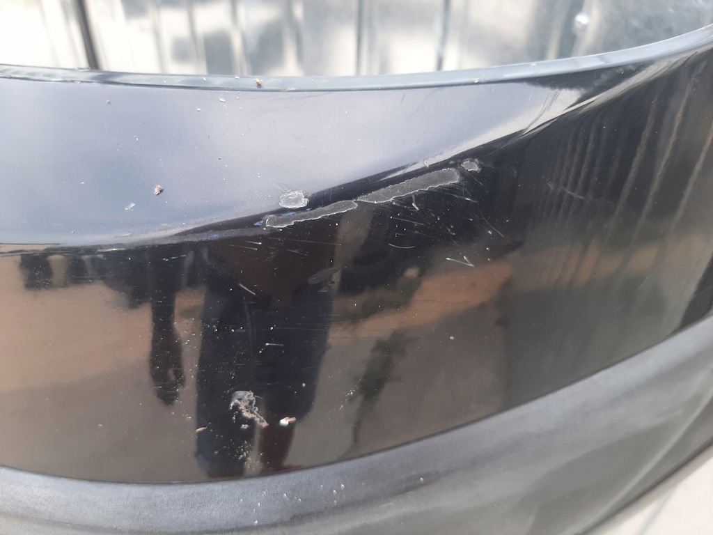 фото №7, Бампер решётка радиатора перед передний kia rio ii чёрный 2005-2009 przedlift