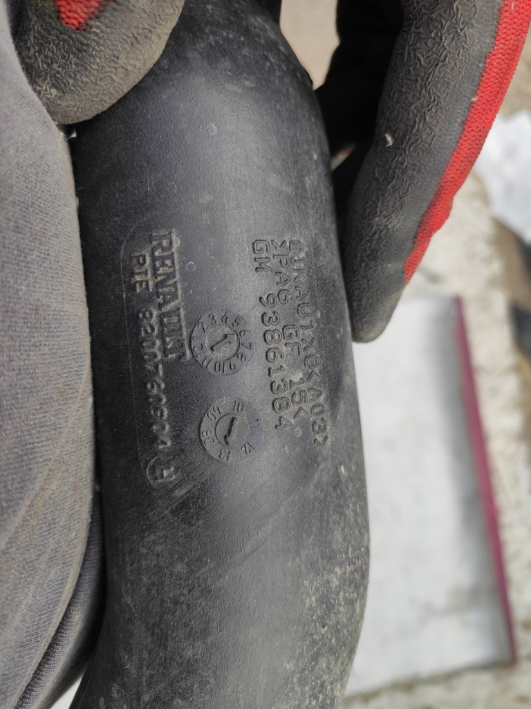 фото №4, Труба шланг интеркулер renault trafic vivaro