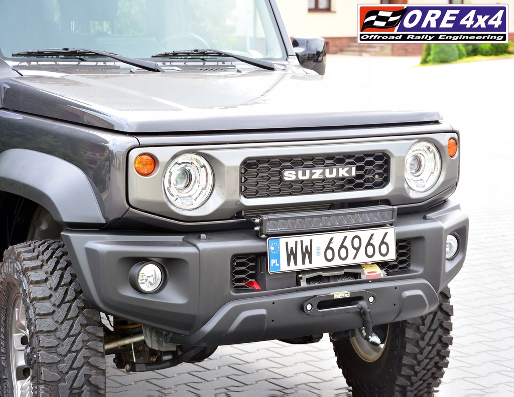 фото №6, Передний решётка радиатора / решётка радиатора защита радиатора suzuki jimny новый jb74 ore4x4