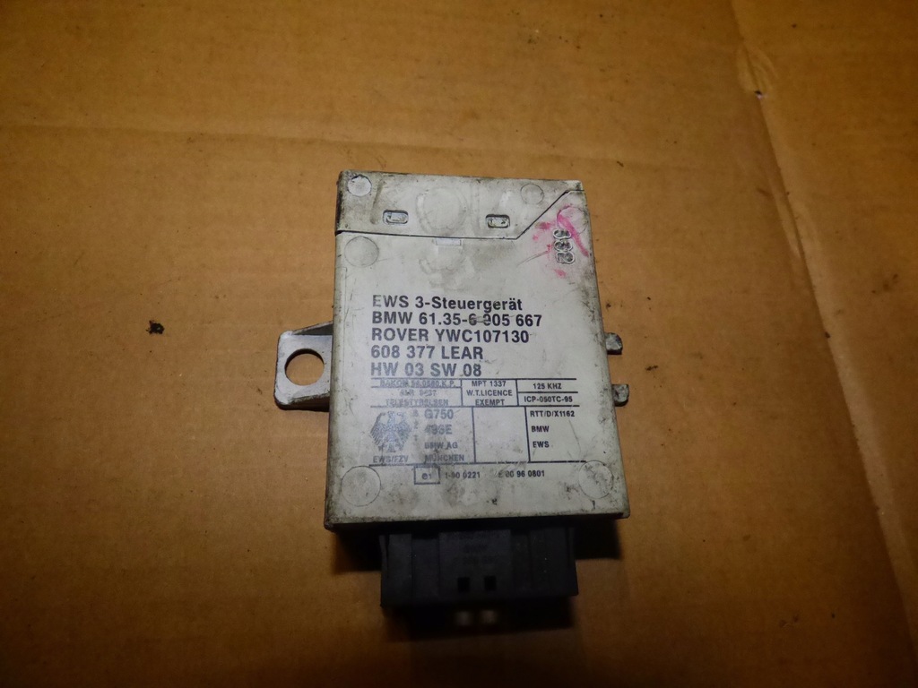 фото №1, Модуль иммобилайзер bmw x5 00-06r. ywc107130