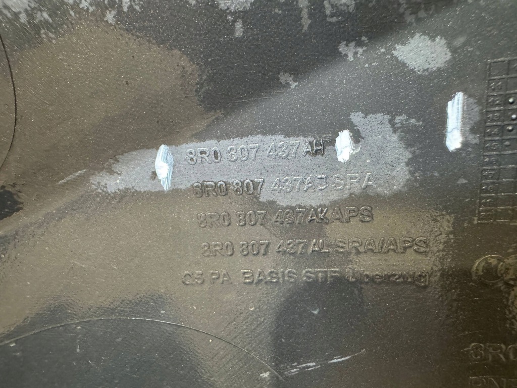 фото №11, Audi q5 i 1 8r lift 12-16 бампер перед передній