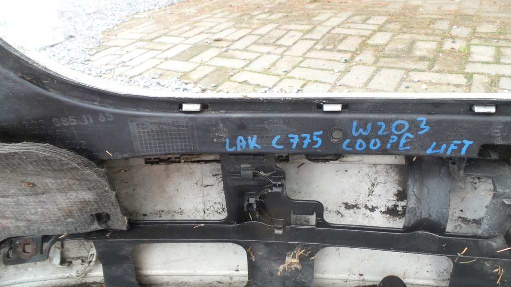 фото №9, Бампер задний mercedes w203 lift coupe 3 d c775