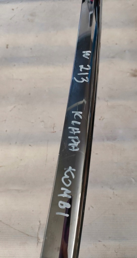 фото №5, Mercedes w213 kombi молдинг крышки