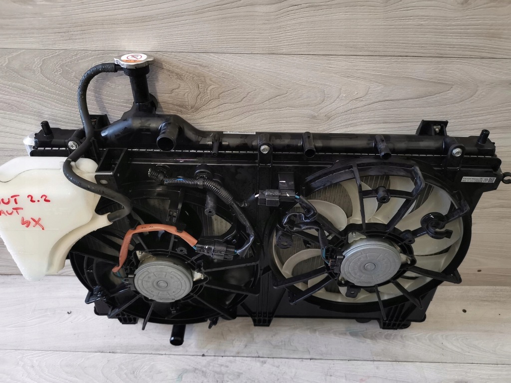 фото №5, Outlander iii lift комплект радиатор 2.2 автоматическая коробка передач