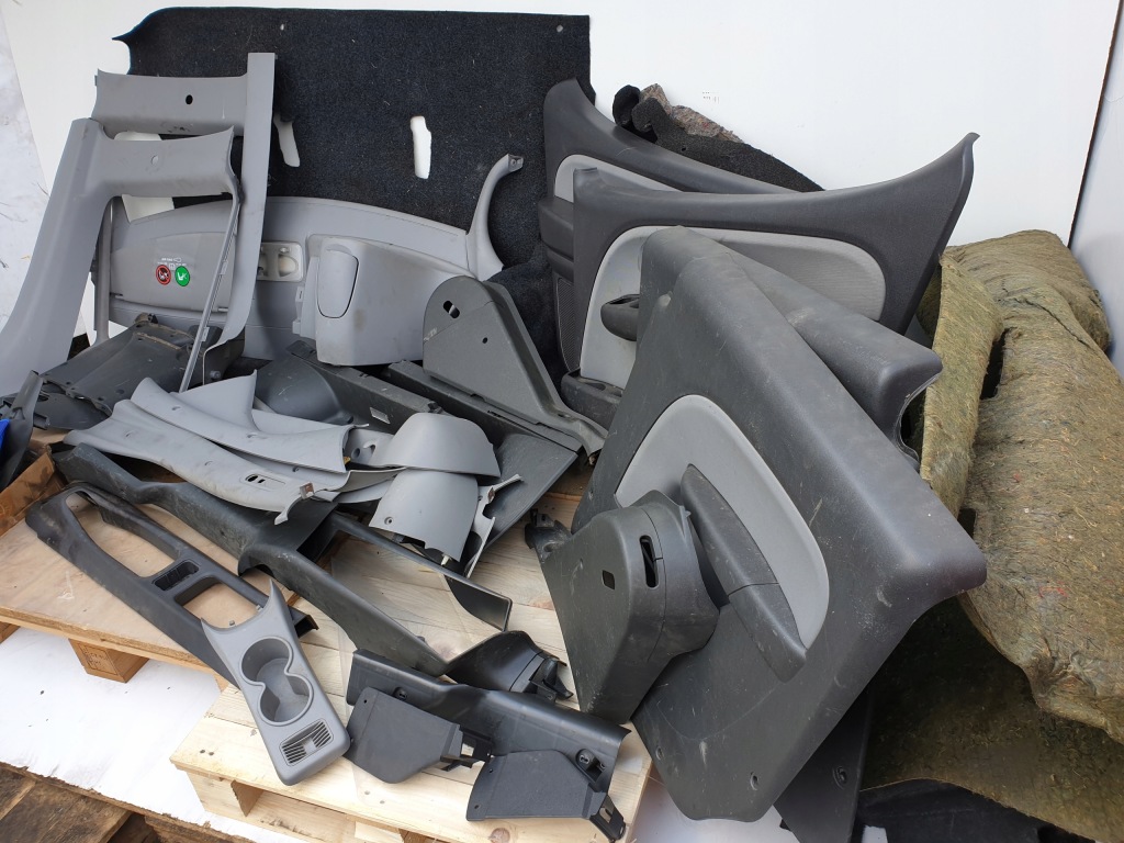 фото №16, Fiat doblo lift сидіння лівий правий перед задня сидіння комплект сидінь перехідник