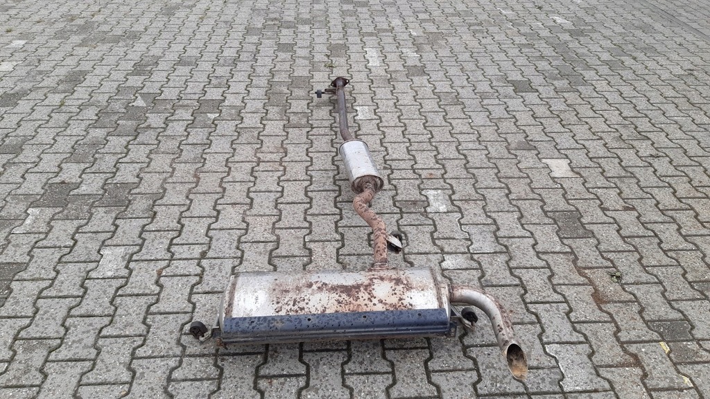 фото №1, Nissan x-trail гаситель выхлоп труба 20100-7fu0a