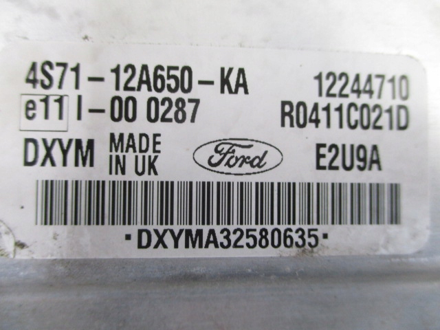 фото №4, Ford mondeo mk3 2.0tdci бортовой компьютер двигателя