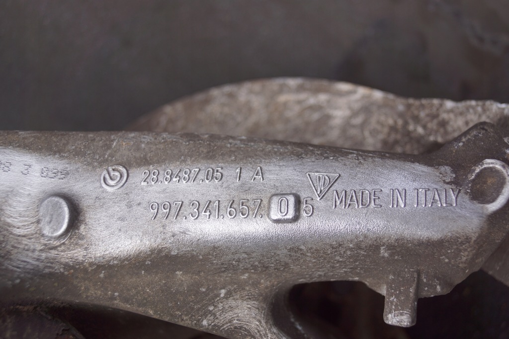 фото №7, Поворотный кулак левый перед porsche 911 997 99734165705