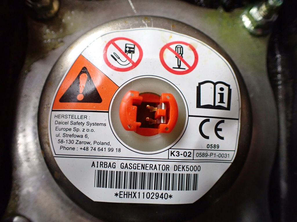 фото №7, Подушка подушка безпеки водія спрацьована isuzu d-max iii 2021 6279