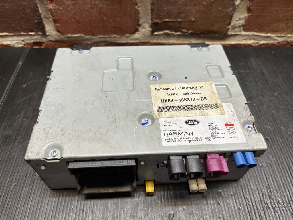 фото №1, Jaguar xe радіо навігація hx63-18k812-db