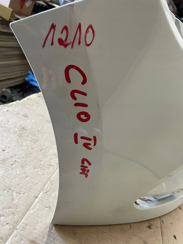 фото №8, Бампер передній renault clio iv 4 lift 16- перед