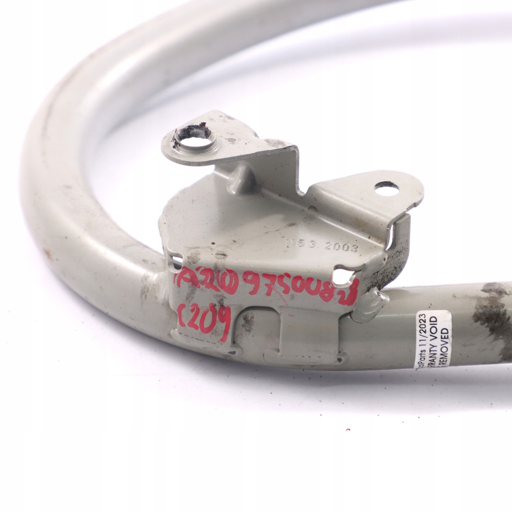 фото №10, Mercedes clk c209 петля крышки багажника правый задняя серебристый