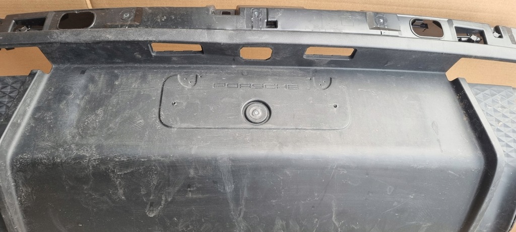 фото №11, Porsche macan gts lift 2020- 95b807521a накладка бампера бампер спойлер