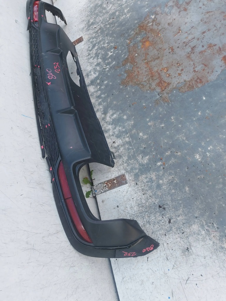 фото №10, Audi a4 s4 b9 8w диффузор бампер задний задняя