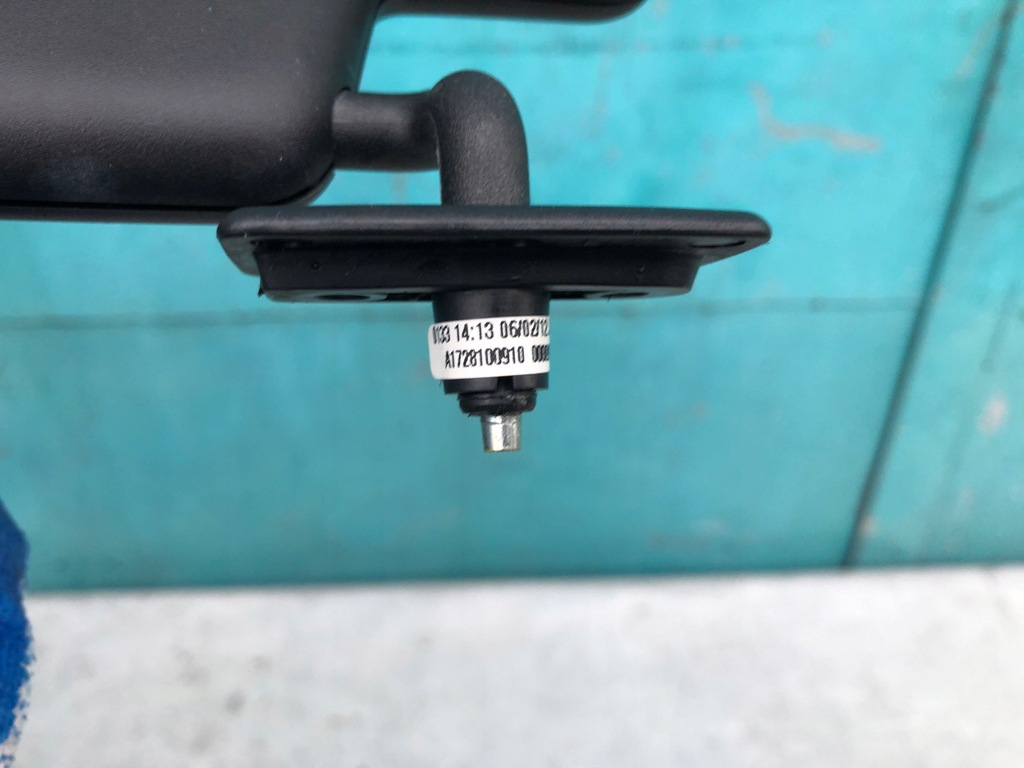 фото №3, Mercedes r172 slk slc левый козырёк козырёк