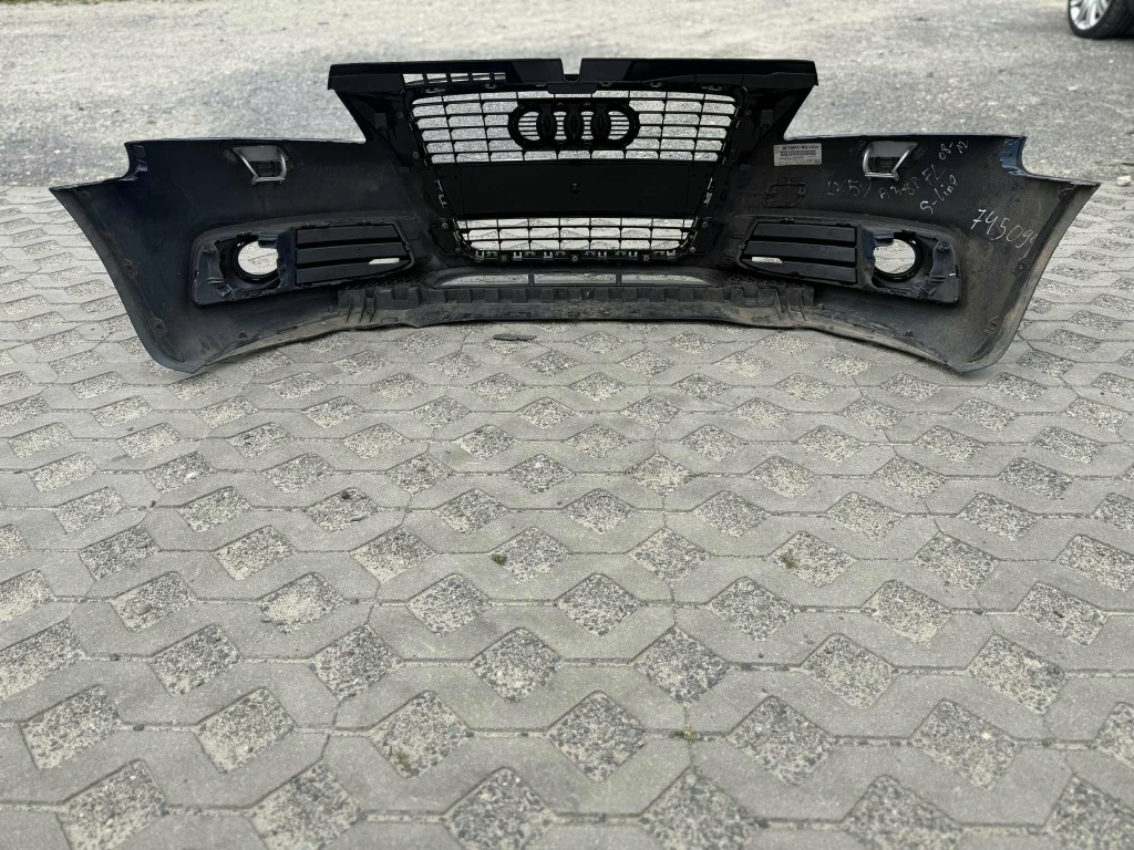 Audi a3 8p fl lift бампер передний перед s-line kompletny lx5v ксенон 08-12r в Украине