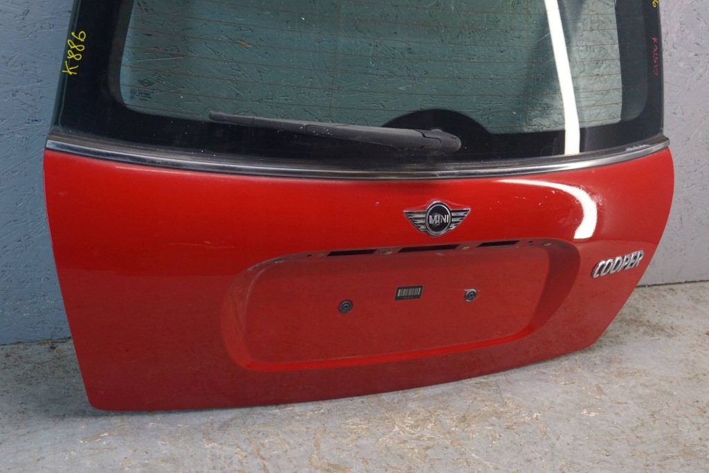 Mini cooper r56 кришка багажника задня k886 Оригінал