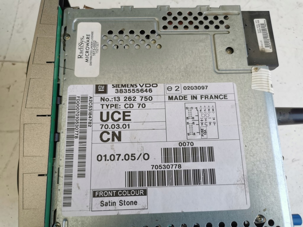 фото №3, Opel оригинальный номер 13262750