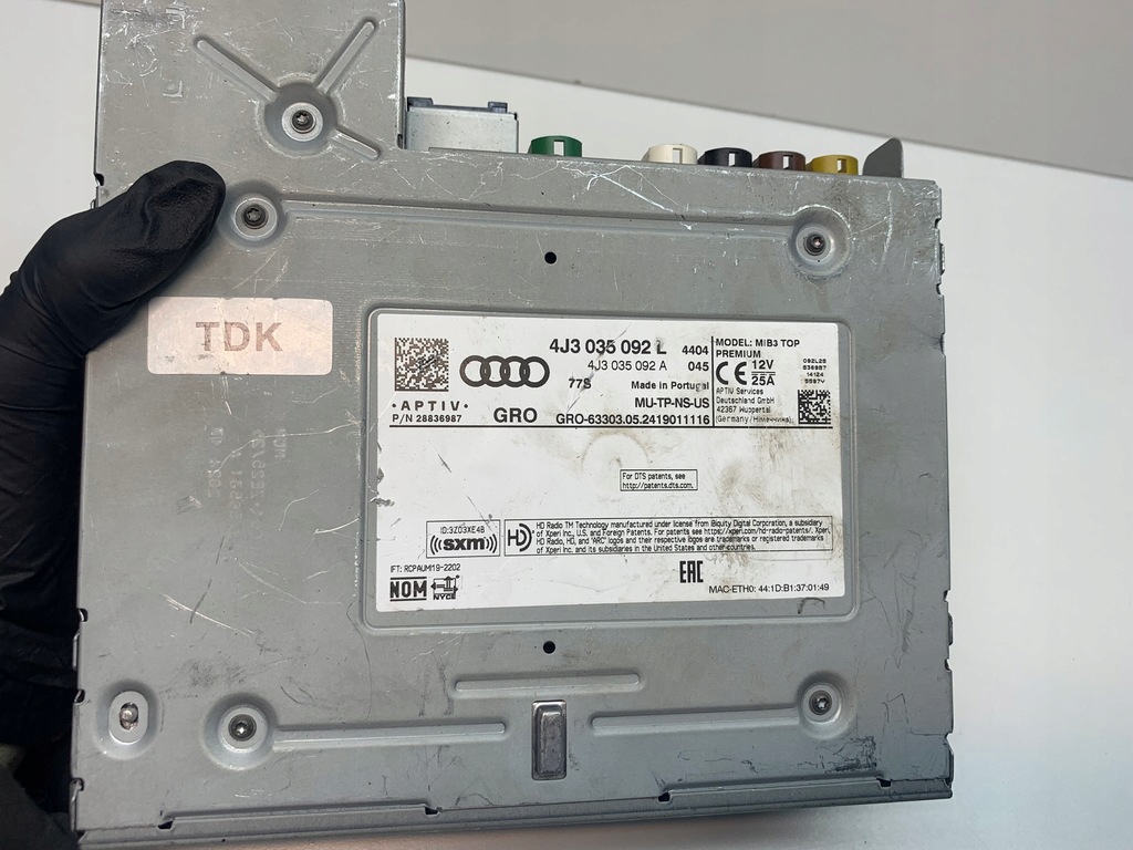 фото №9, Audi e-tron gt блок керування центральний система навігації 4j3035092l