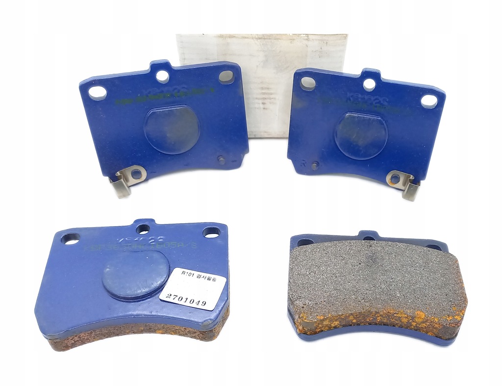 фото №1, Org гальмівні колодки гальмівні перед kia pride mazda 121 87-