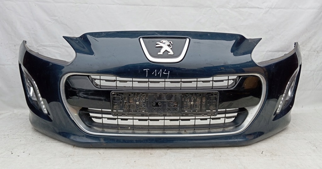 Купить Бампер перед peugeot 308 t7 рестайлинг  led оригинальный номер