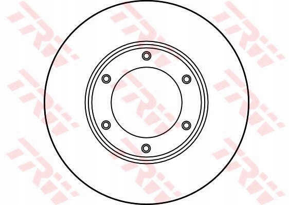 фото №3, Тормозные диски тормозные колодки перед trw nissan patrol gr iv 4.2 d