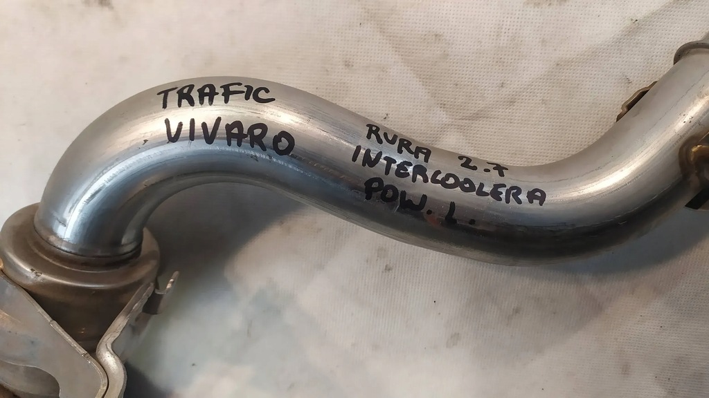 фото №4, Wąz труба интеркулер renault trafic iii
