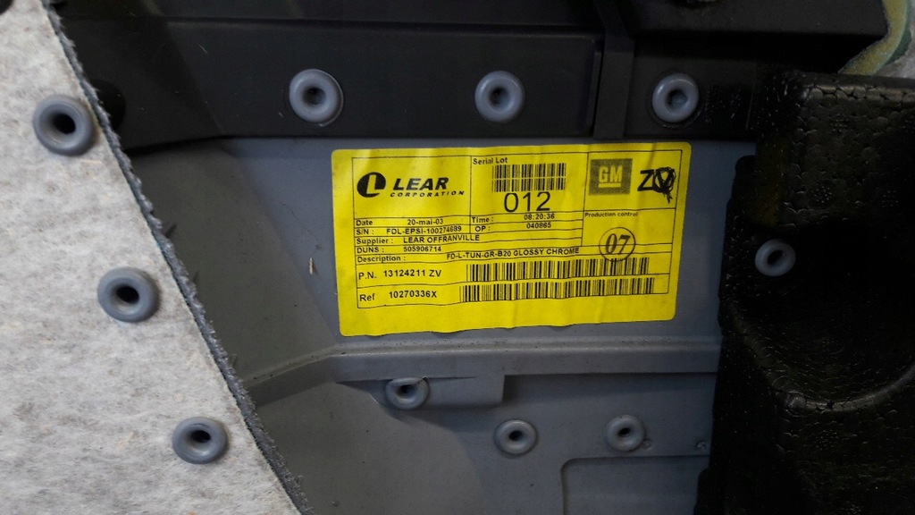 фото №11, Обшивка дверь левый перед opel vectra c