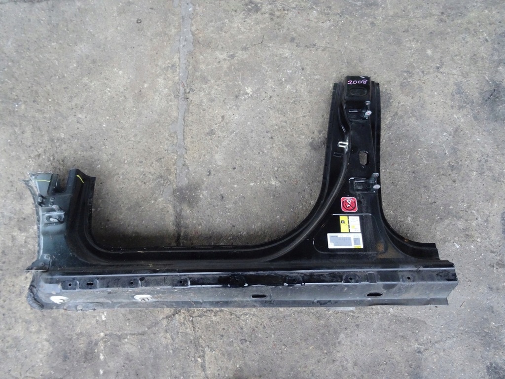 фото №6, Peugeot 2008 порог левый блок двигателя