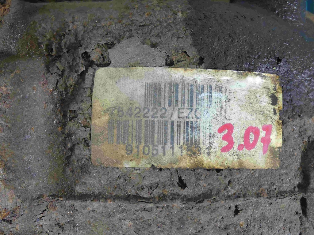 фото №7, Міст задній диференціал задня bmw x3 e83 2.0d 7542222, 3,07