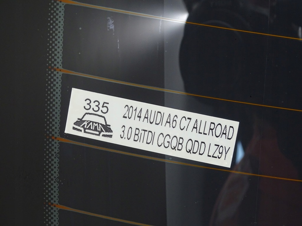 фото №15, Крышка багажника крышка задняя задняя багажника audi a6 c7 4g kombi / allroad czarna lz9y