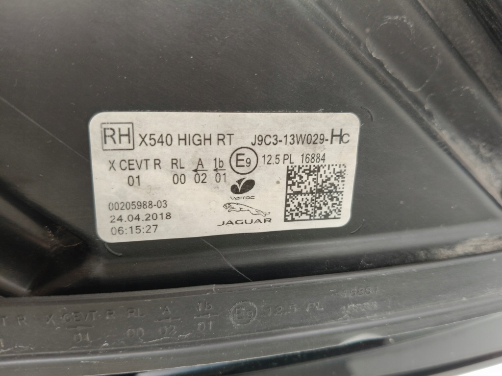 Купить Фара правый  фара jaguar e-pace 18- full led high