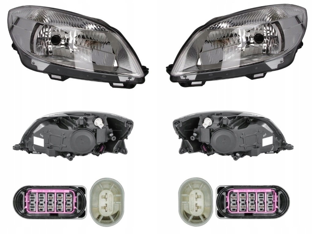 фото №1, Фара skoda fabia 5j roomster 10- l+p hella