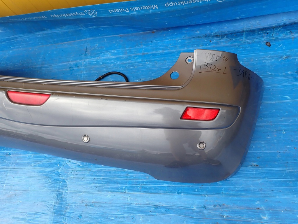 фото №10, Nissan note e11 06-12 бампер задний b52