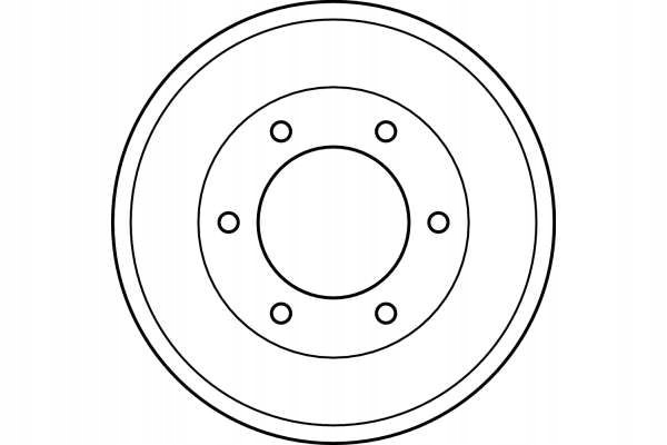 фото №11, Барабан гальмівний. nissan terrano 93-99