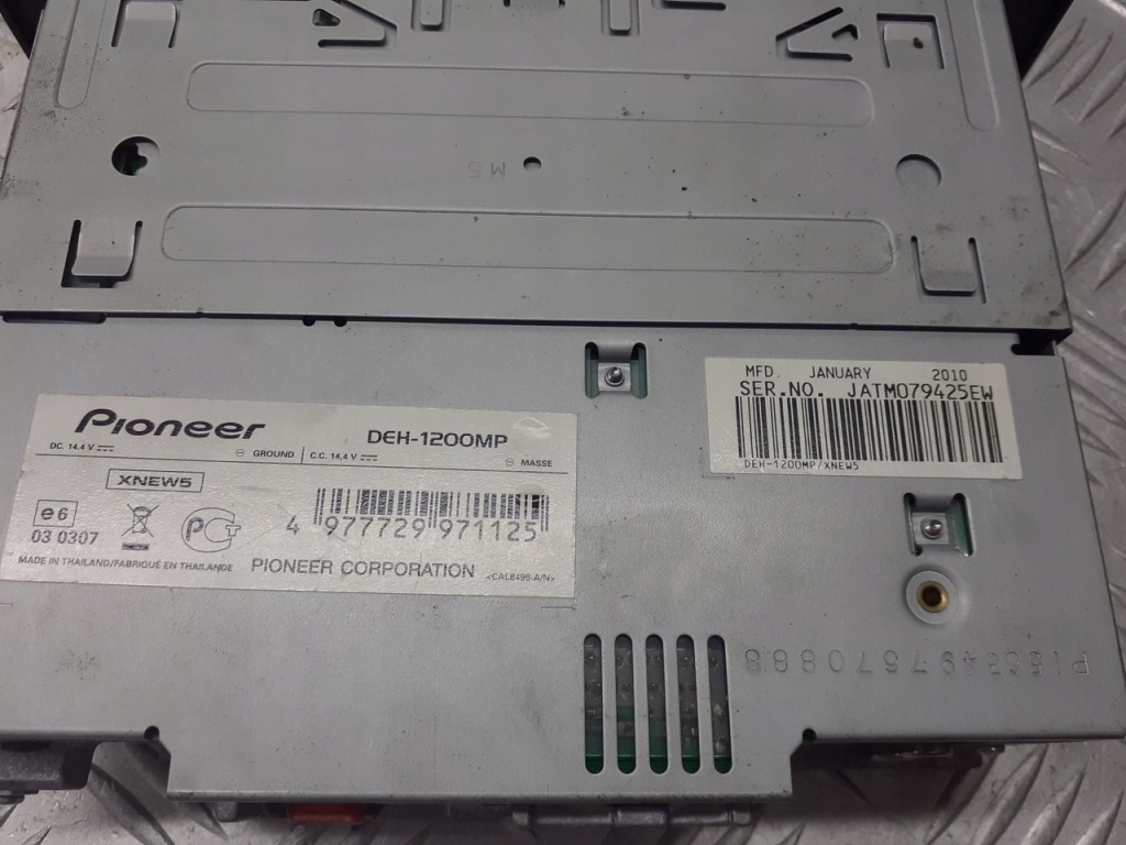 фото №6, Радіо pioneer seat toledo ii 1.8 den- 1200mp