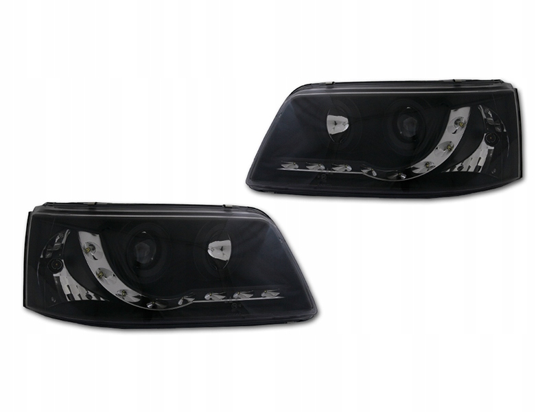 фото №2, Фара лампы kpl day line light led тюнинг vw transporter t5 7h multivan