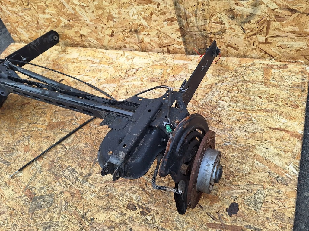 фото №3, Oś задняя renault trafic iii opel vivaro b talento 14-