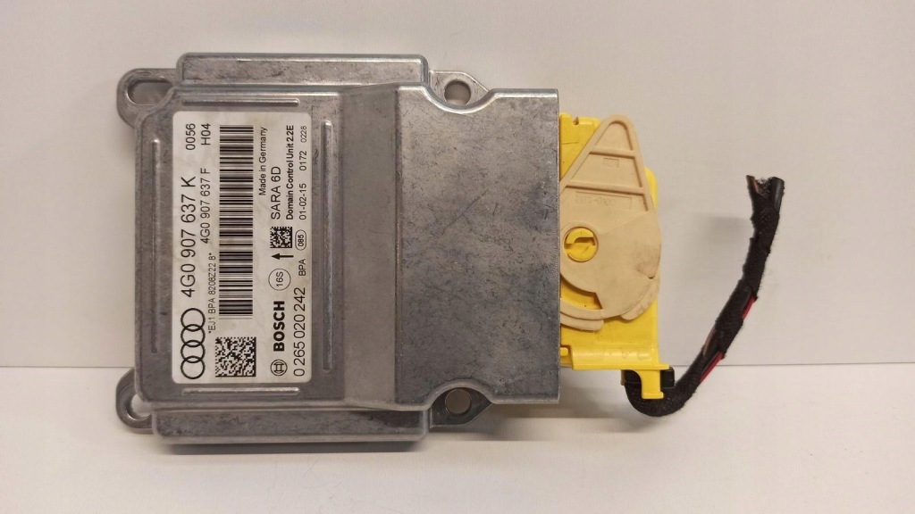 фото №1, Audi a6 c7 a7 модуль блок керування подушка безпеки подушок 4g0907637k