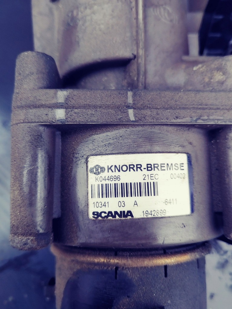 фото №3, Клапан головний гальма гальмівний scania r p g