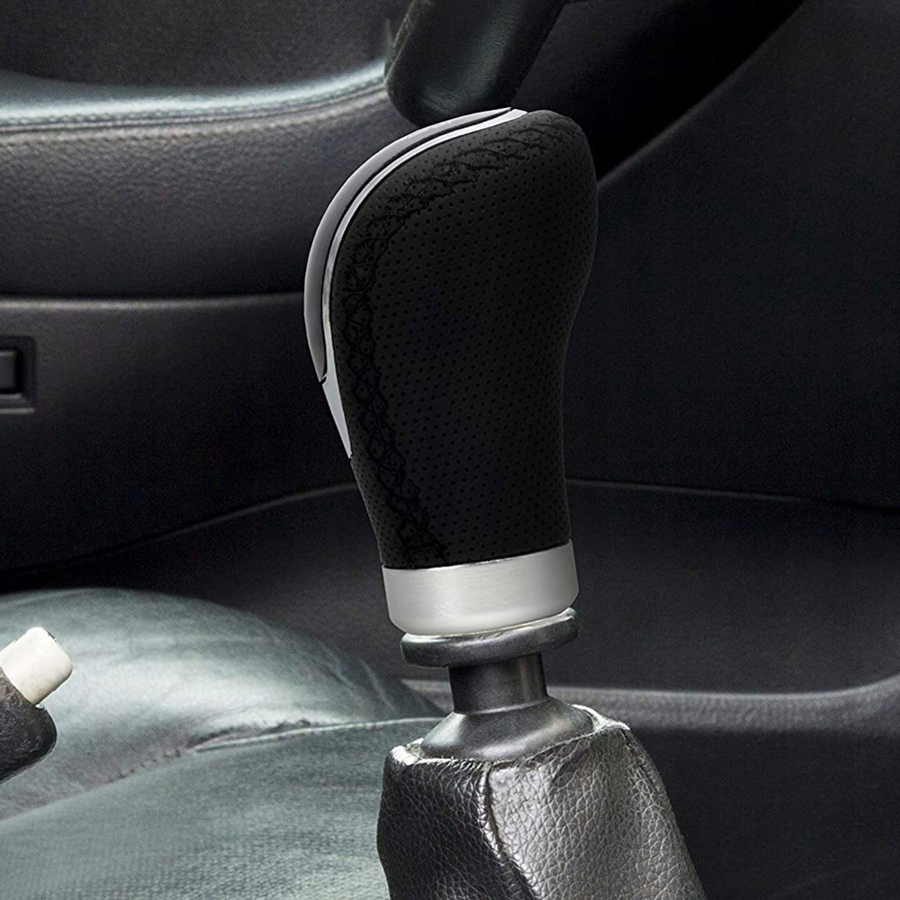 фото №12, Ручка перемикання передач універсальна шкіряний 5 6 ступенева передач тюнінг автомобіля