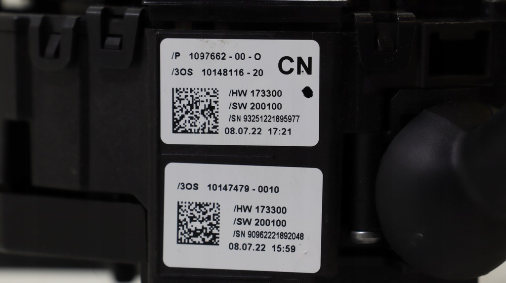 фото №10, Tesla model y 2020 25 переключатель комбинированный переключатели воздуховод 1097662-00-o